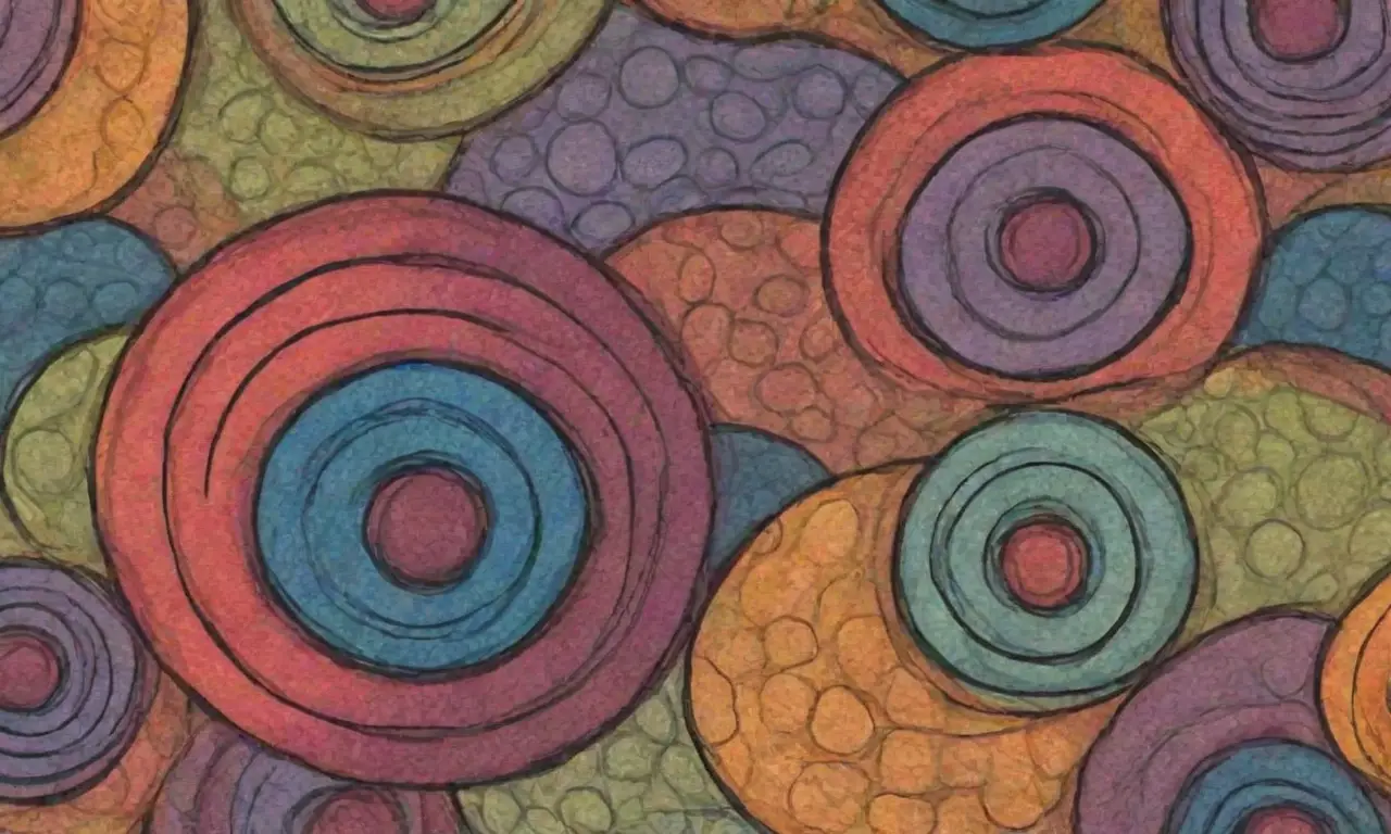 El diseño combina líneas intrincadas, sombras suaves y colores vibrantes para resaltar elementos clave y guiar la atención