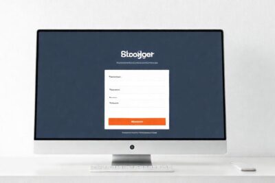 Interfaz de blog atractiva y funcional