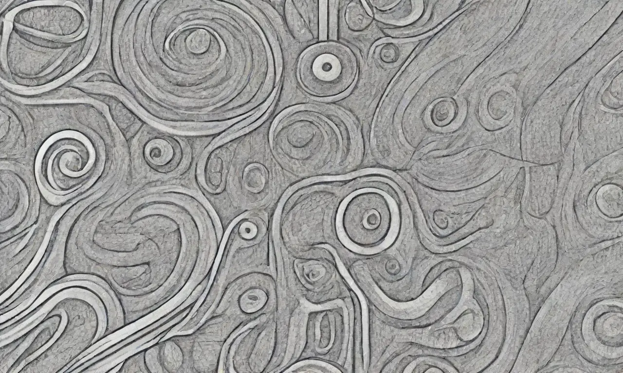 El diseño combina líneas, sombras, texturas y colores para crear una composición profesional y atractiva