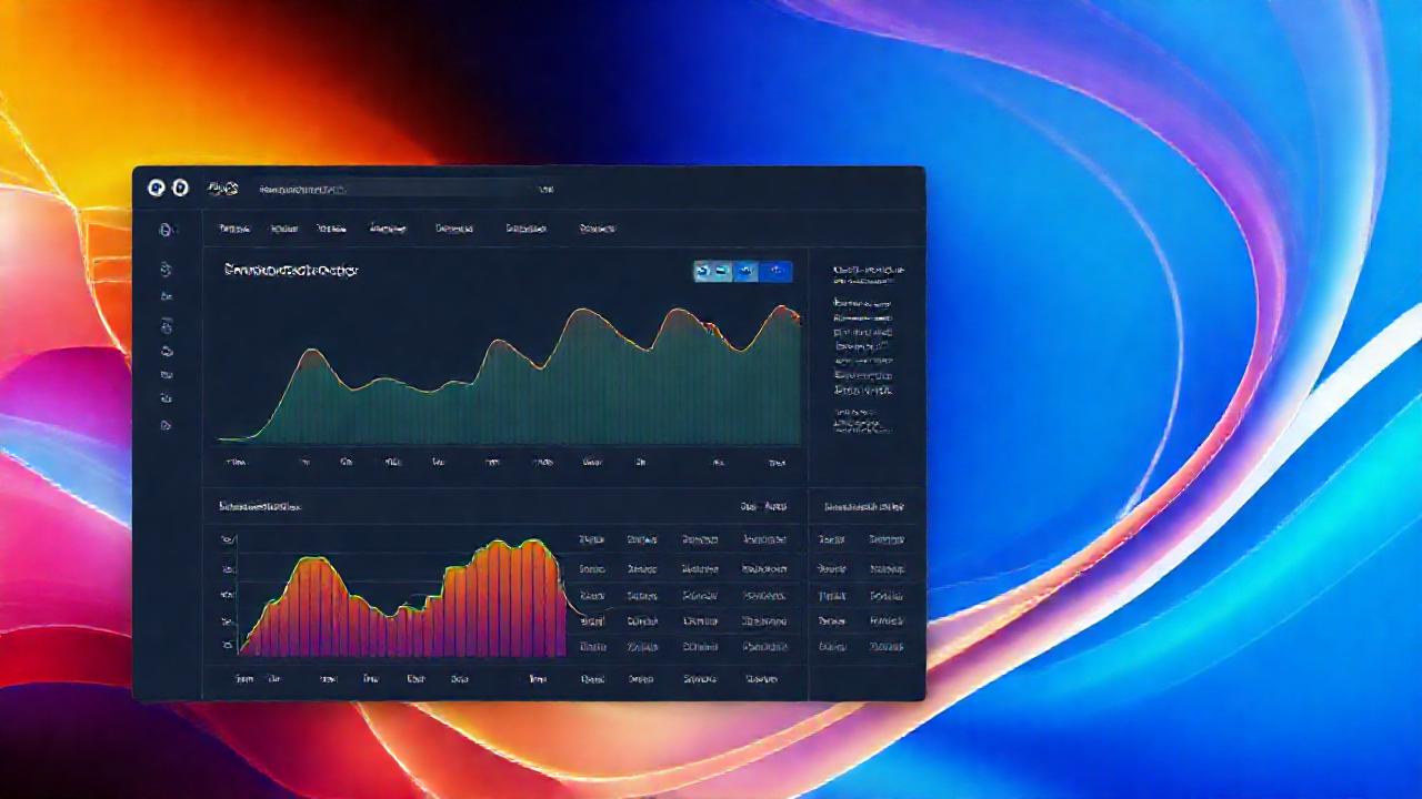 Diseño moderno visualiza datos de búsqueda