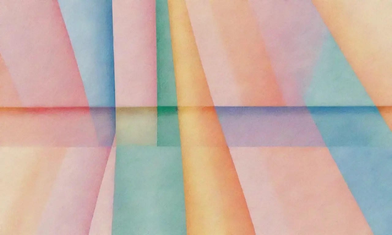 Un gráfico visualmente impactante combina líneas, texturas y colores para resaltar datos y tendencias