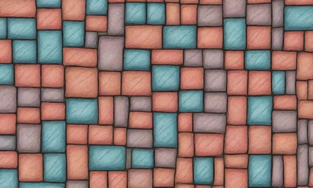 El diseño combina líneas, sombras, texturas y colores para crear profundidad y dinamismo