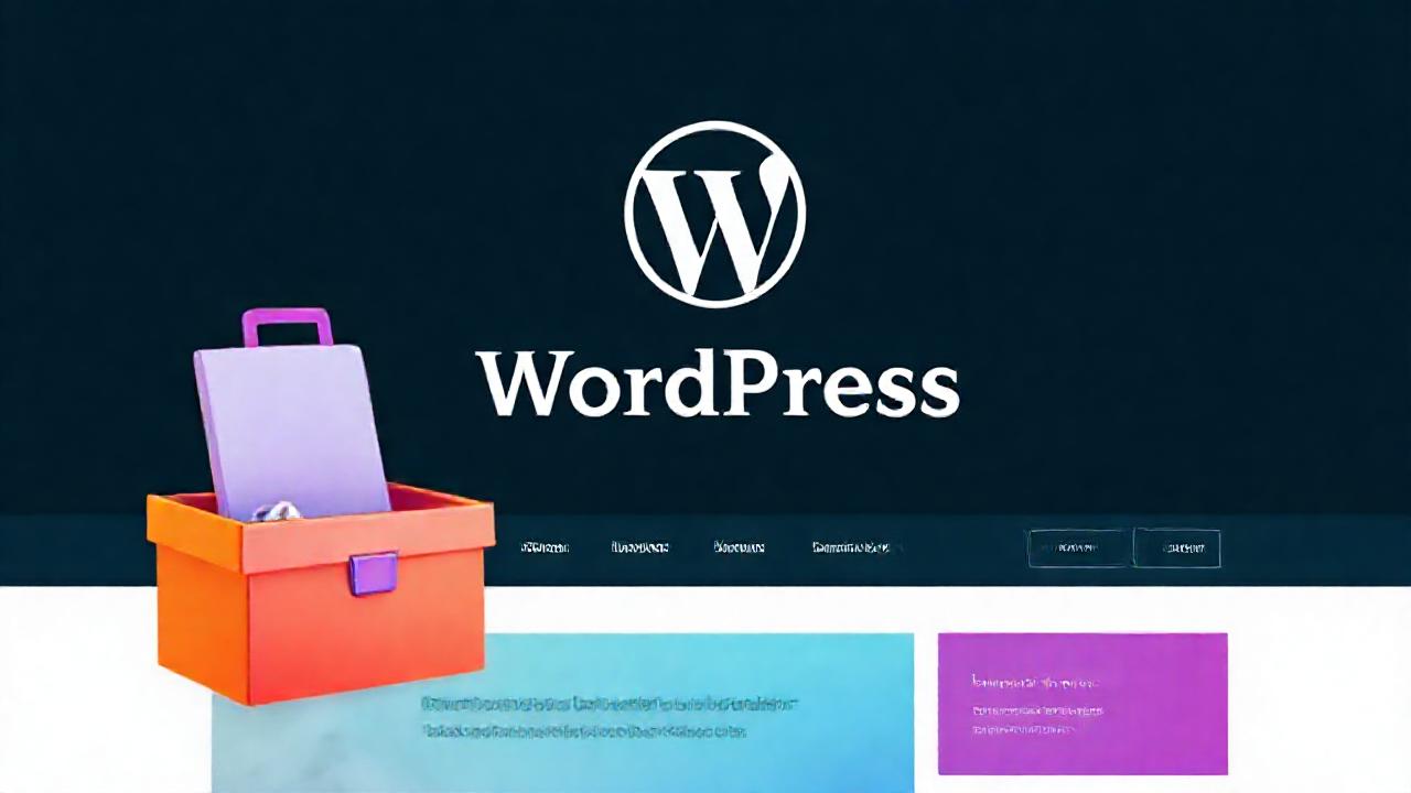 WordPress presenta un diseño digital atractivo