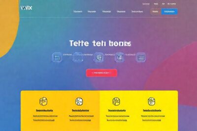 Wix ofrece un diseño atractivo y fácil