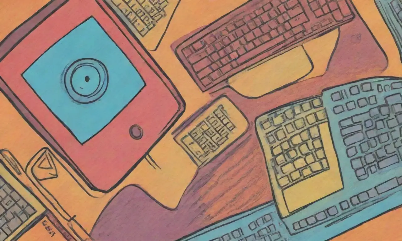 Un diseño digital vibrante y equilibrado resalta características clave con profundidad y jerarquía