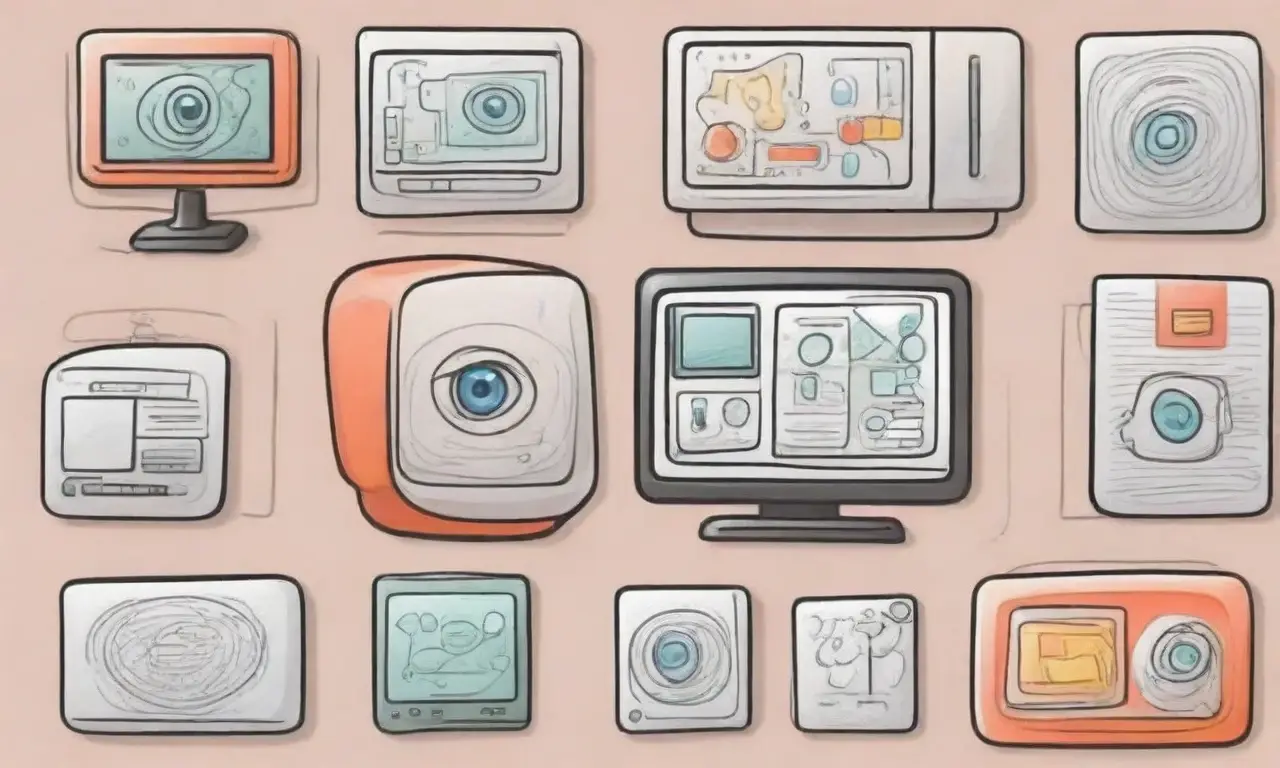 El diseño combina líneas, colores y texturas para crear una narrativa visual cohesiva