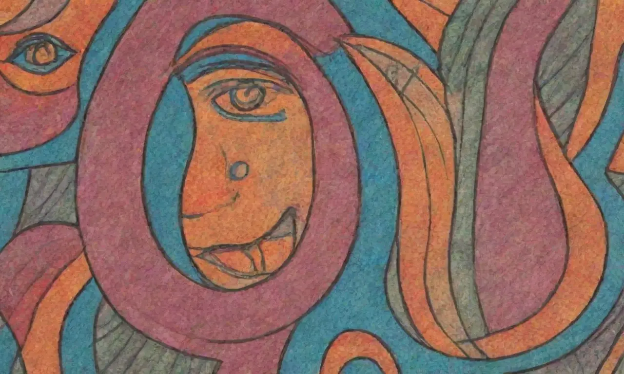 Una composición dinámica y armoniosa se logra mediante líneas, texturas, colores y formas que sugieren profundidad y movimiento