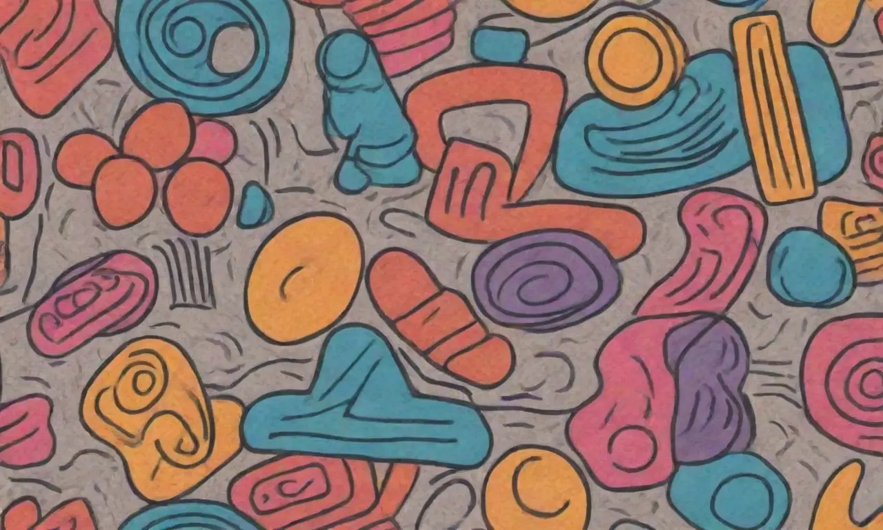 Líneas y colores crean una composición dinámica y estructurada de herramientas de video