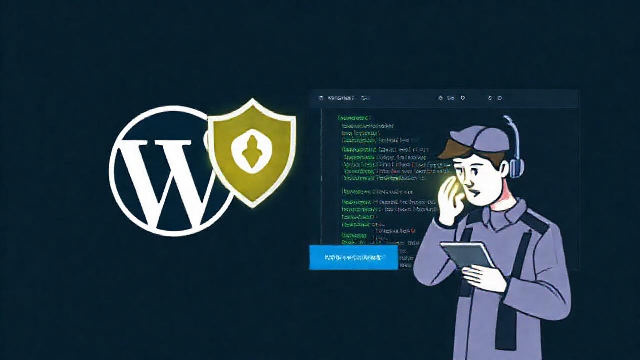 WordPress protege con diseño moderno y ayuda