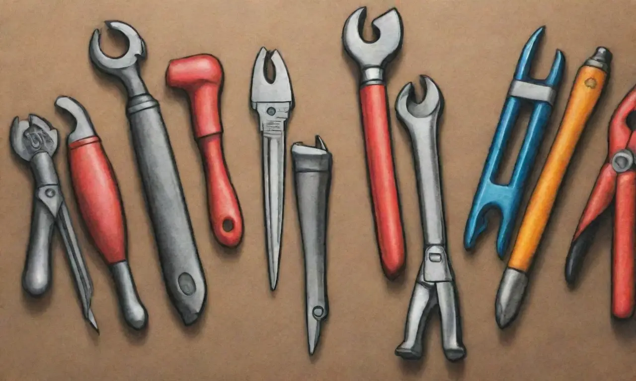 El diseño combina líneas, sombras, texturas y colores para crear profundidad y realismo