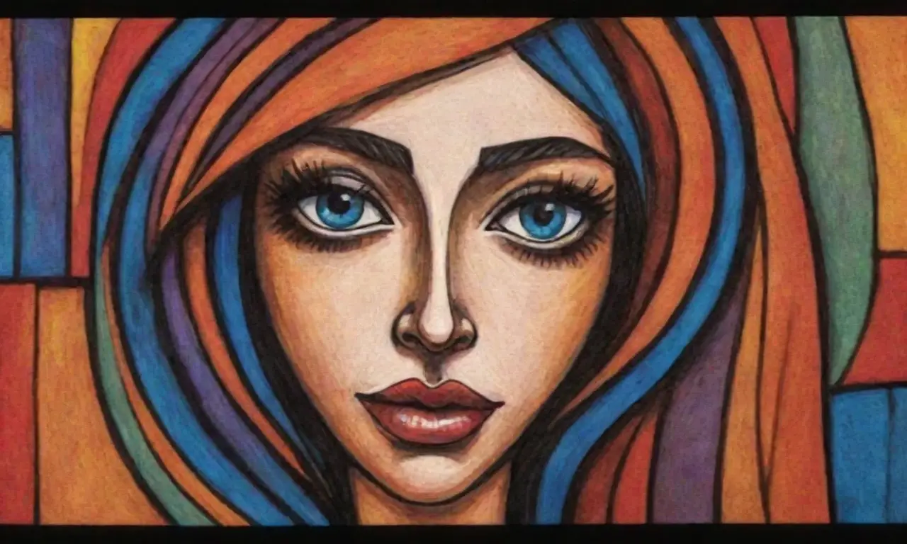 Una composición visual rica en contrastes, texturas y colores que guía la mirada y sugiere movimiento