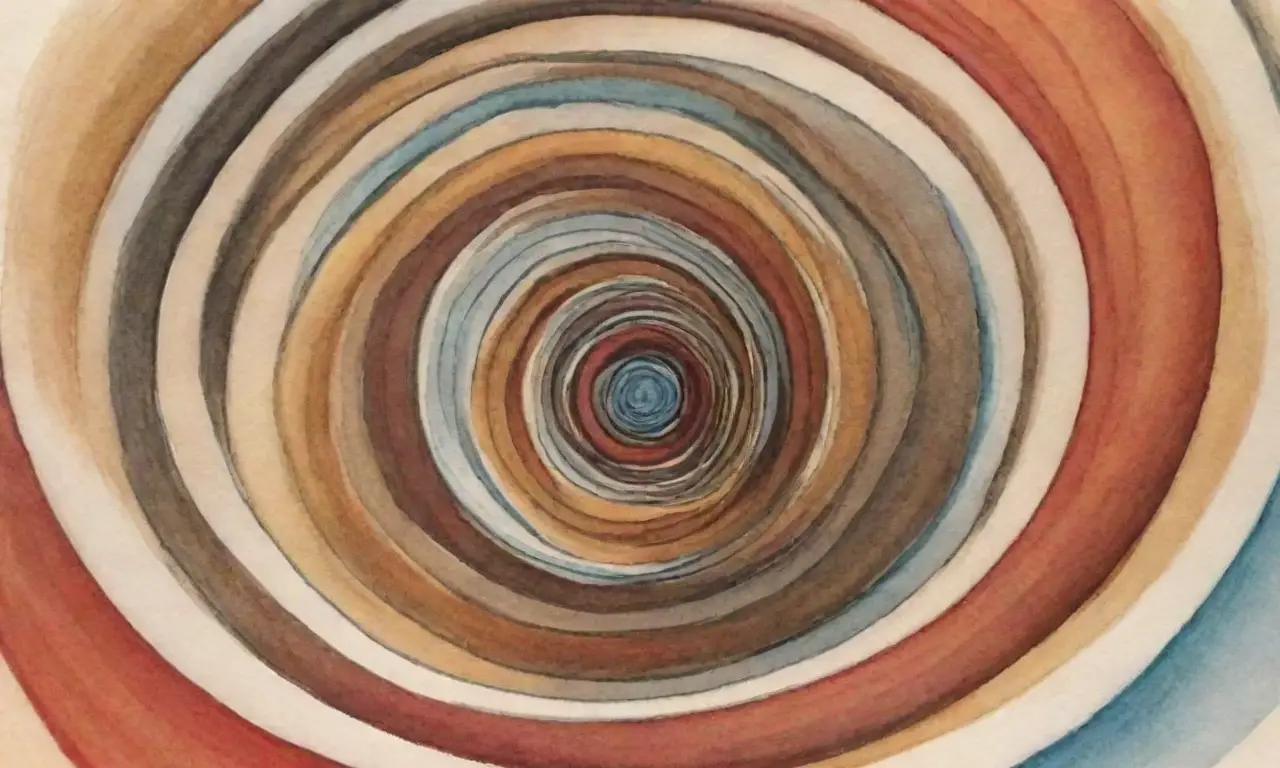 El diseño combina líneas audaces, sombras suaves, texturas y patrones para crear profundidad y movimiento