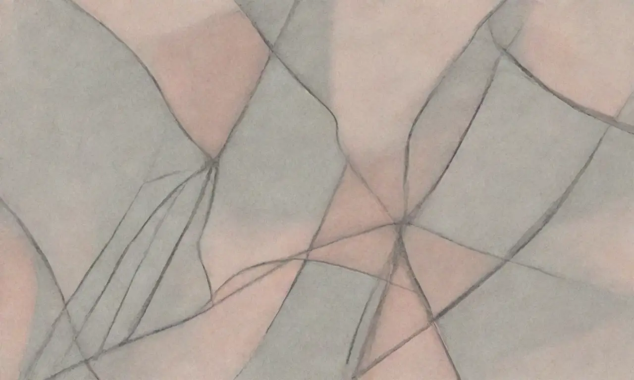 Una composición dinámica y detallada con contrastes y texturas que evoca profundidad y movimiento