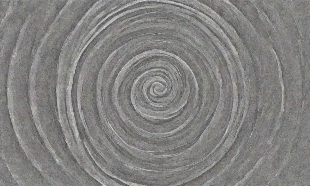 Una obra visual que combina líneas, sombras y texturas para transmitir movimiento, tensión y profundidad