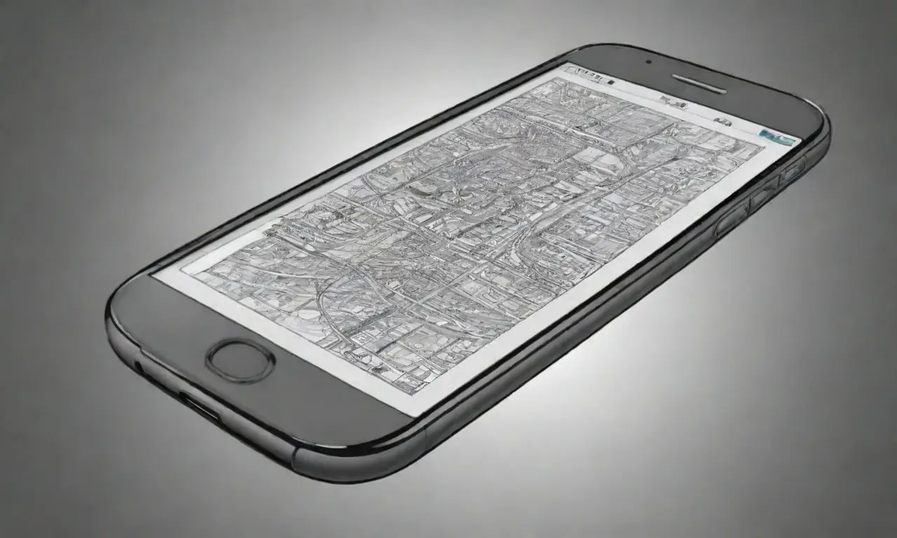 Un diseño de interfaz de smartphone combina líneas, sombras, texturas y colores para crear profundidad y claridad