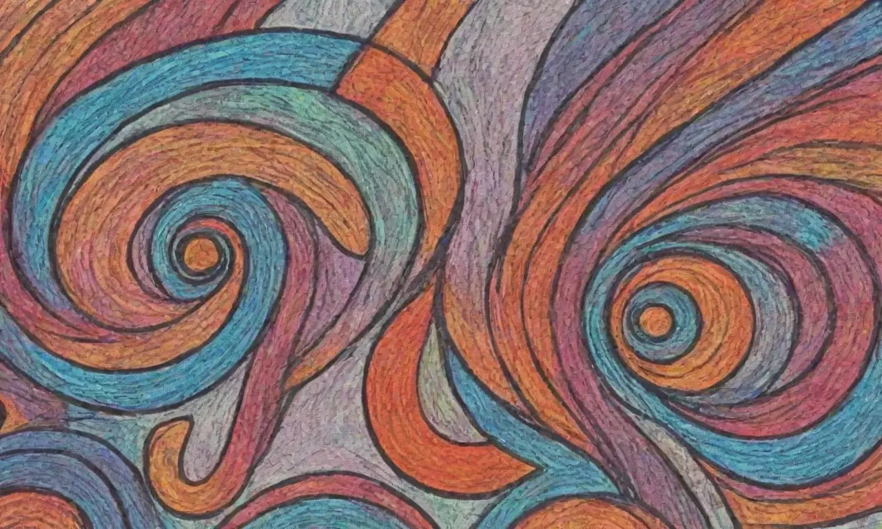 Elementos visuales como líneas, sombras y texturas crean profundidad y dinamismo en el diseño