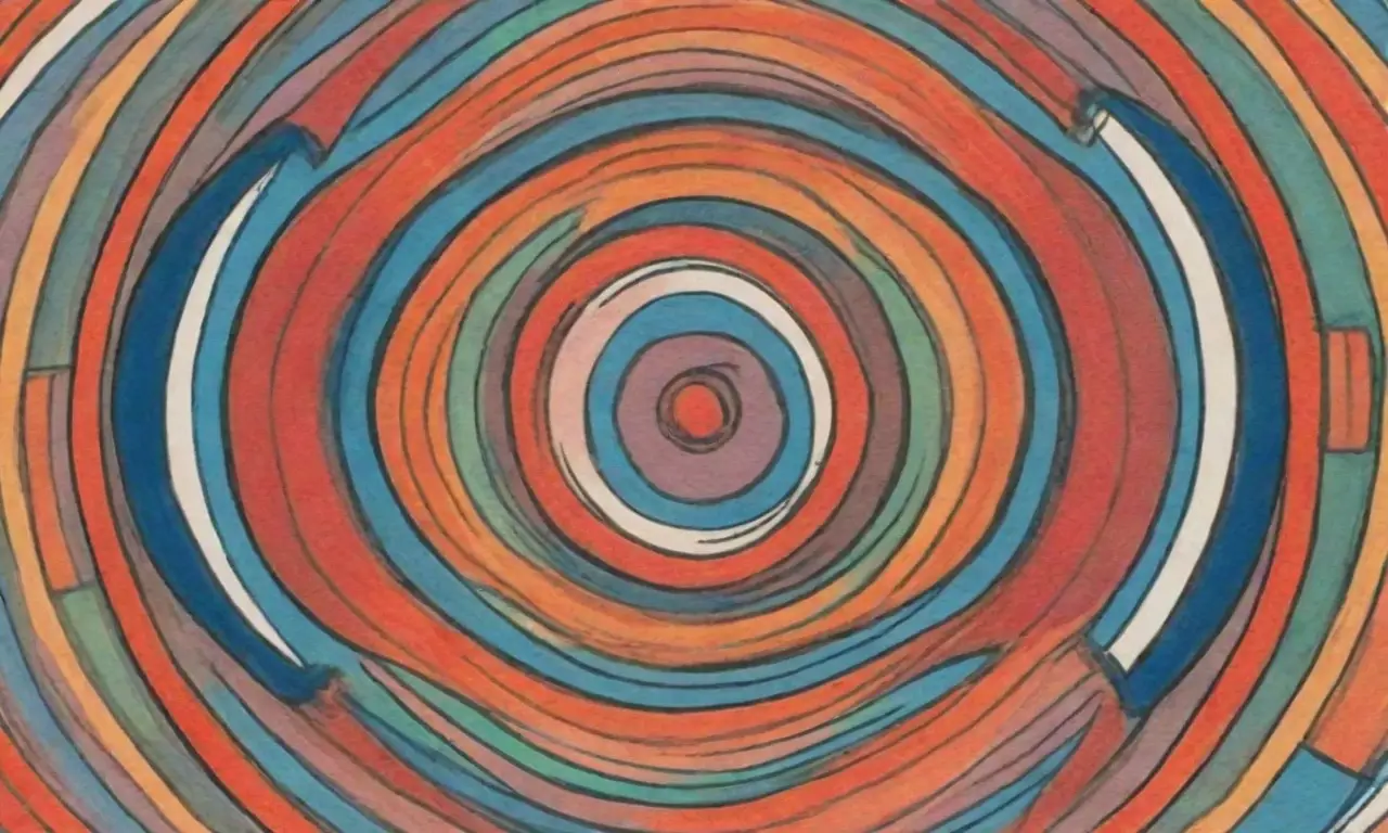 El arte combina líneas, sombras, texturas y colores para crear profundidad y movimiento