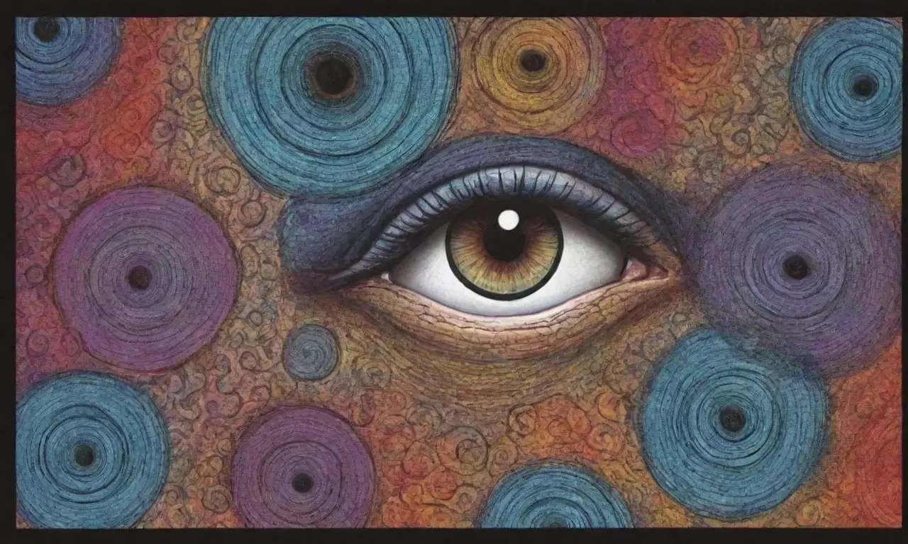 El diseño combina líneas intrincadas, sombras suaves y colores vibrantes para resaltar características y guiar la atención