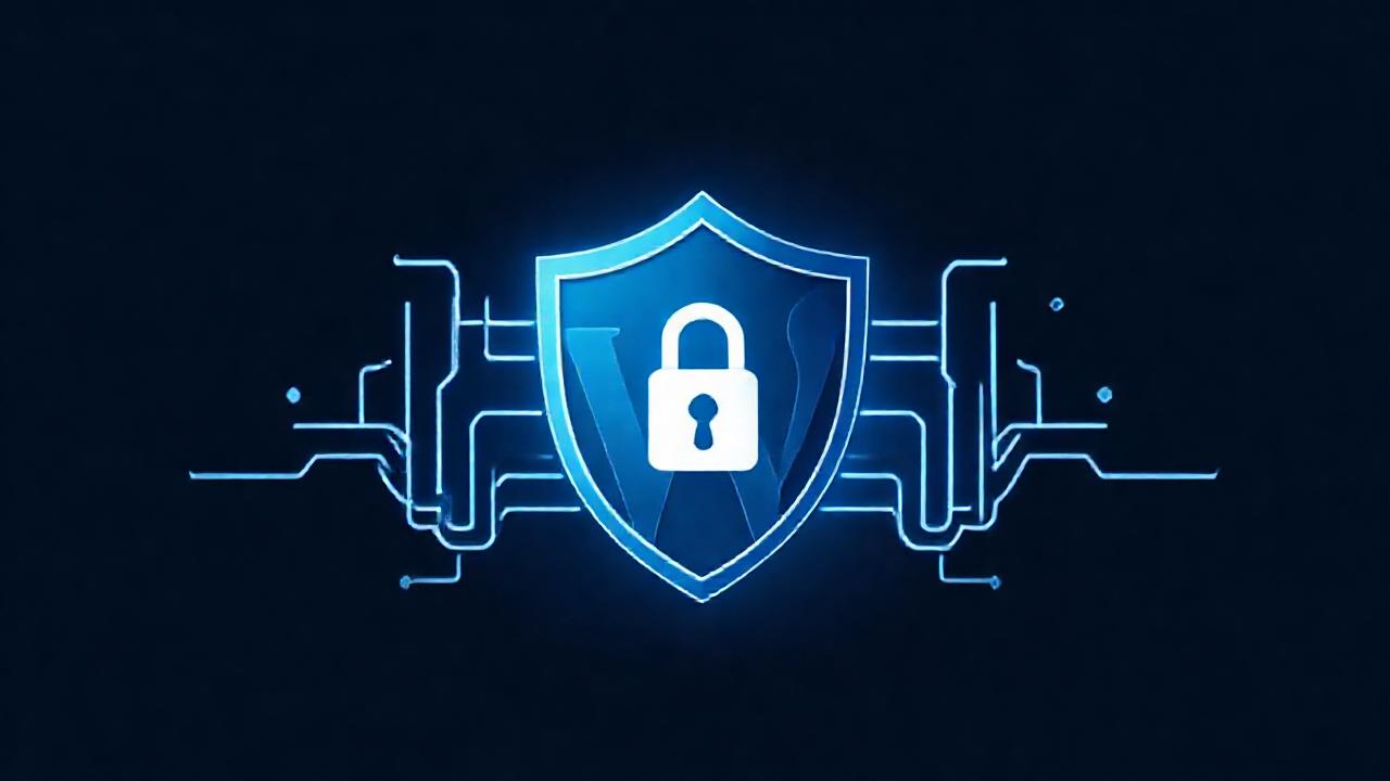Diseño gráfico de seguridad web WordPress