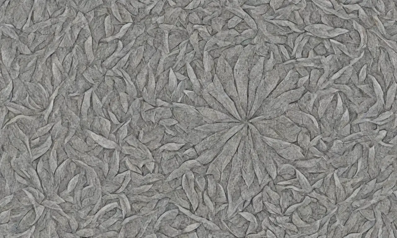 Un diseño artístico combina líneas intrincadas, sombras suaves y texturas variadas para expresar complejidad y emoción