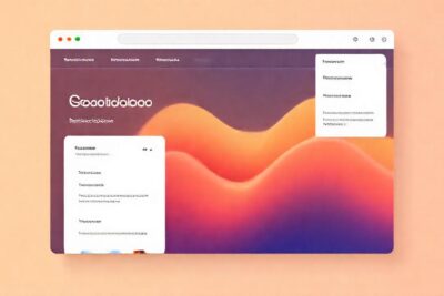 Sitios Google: diseño limpio y atractivo