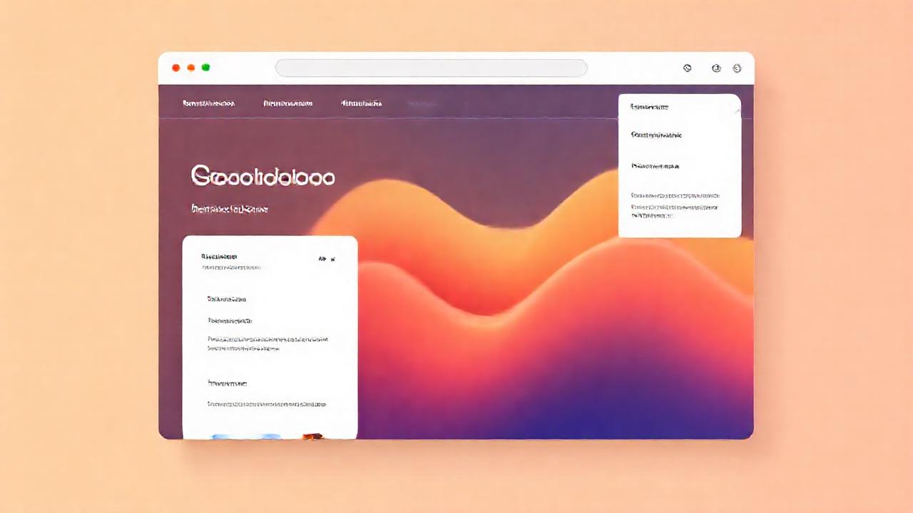 Sitios Google: diseño limpio y atractivo