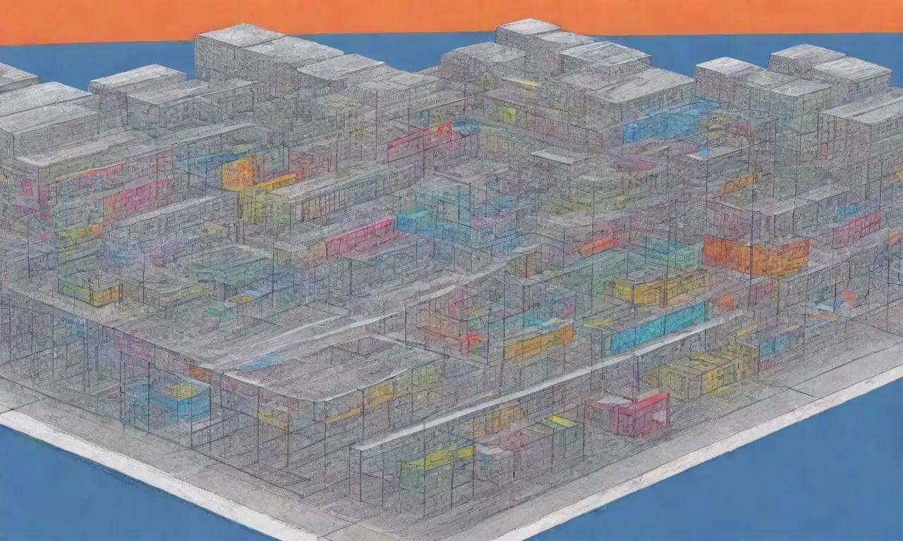 Un paisaje digital simboliza la seguridad y confianza en la conectividad y el manejo de datos