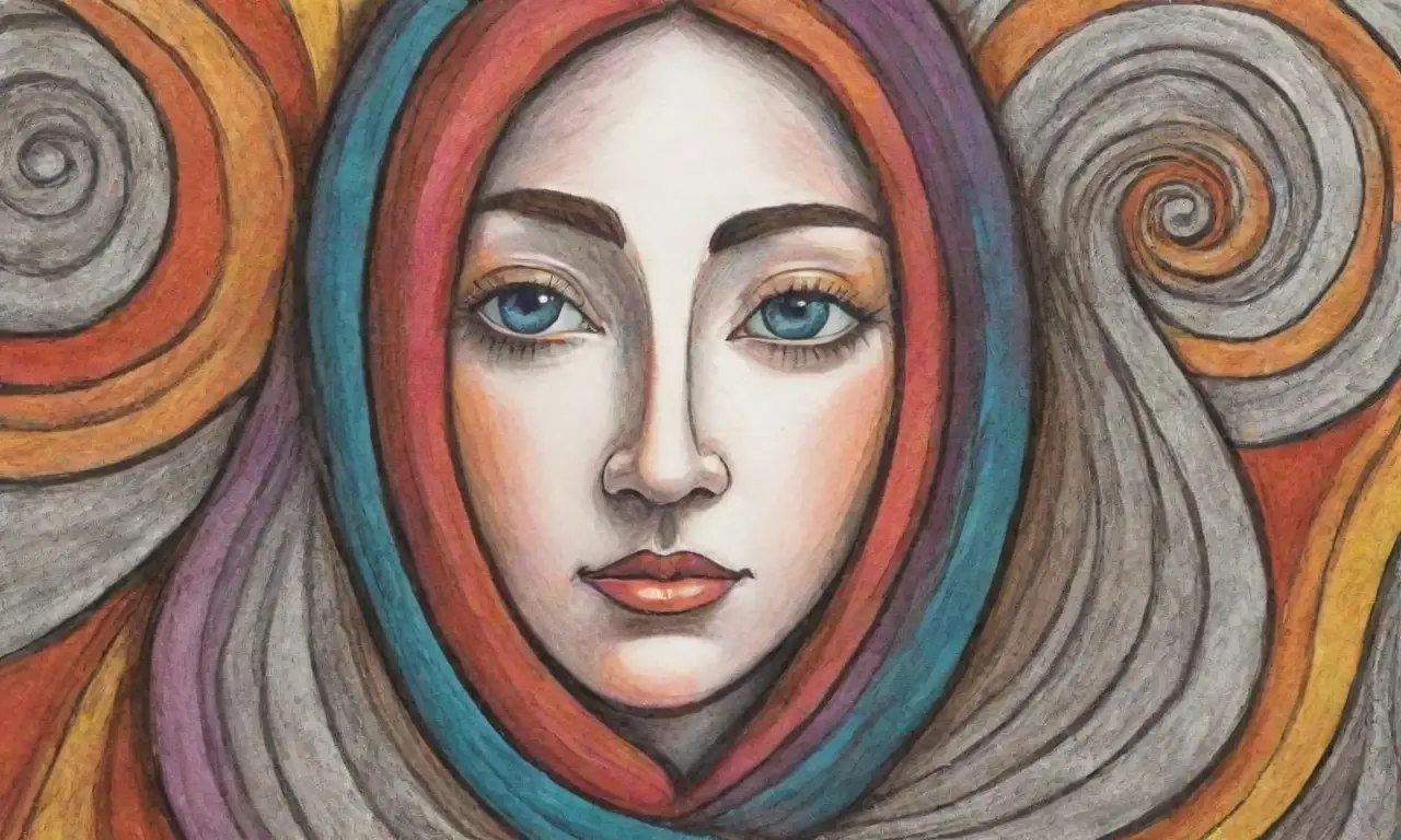 El arte combina líneas, colores y texturas para crear profundidad y captar la atención