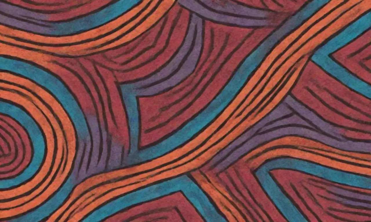 Un diseño dinámico y cohesivo combina líneas, patrones, colores y texturas para crear profundidad y jerarquía visual