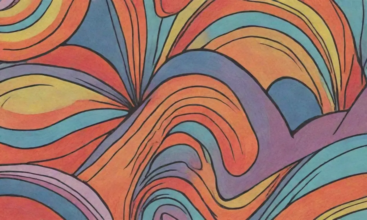 El diseño combina líneas, sombras, texturas y colores para crear profundidad y claridad visual