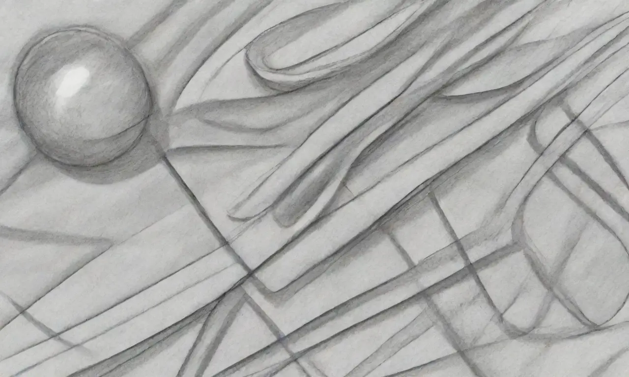 El diseño combina líneas, texturas y colores para crear profundidad y jerarquía visual