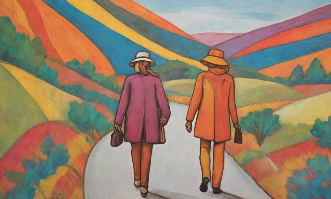 Una escena vibrante con figuras definidas, sombras suaves, detalles intrincados y colores contrastantes invita a la exploración y evoca emociones