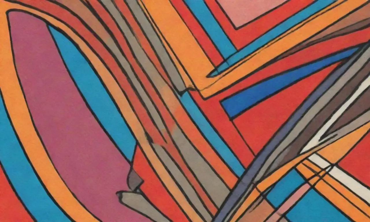 Líneas definidas y texturas contrastantes crean profundidad y complejidad visual entre secciones gestionadas y no gestionadas