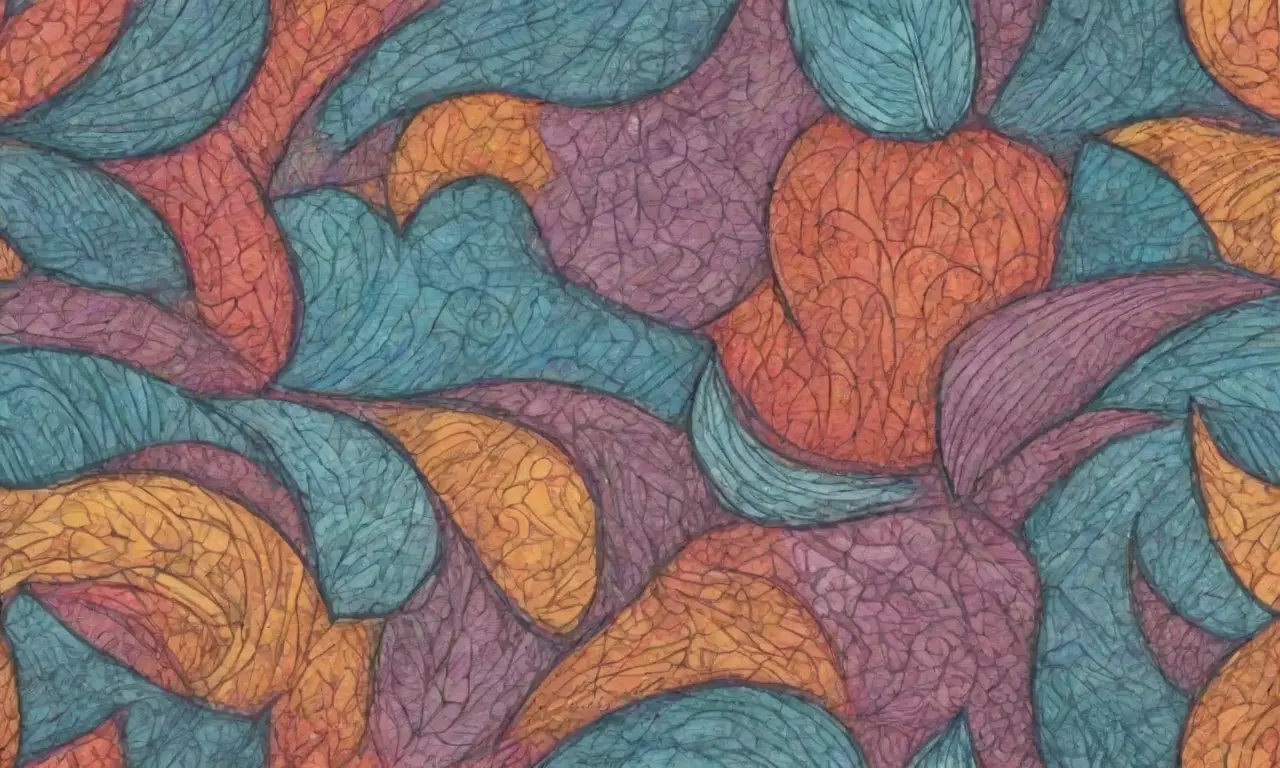 Líneas y colores contrastantes crean una composición visual que representa el crecimiento y las oportunidades en el ecommerce