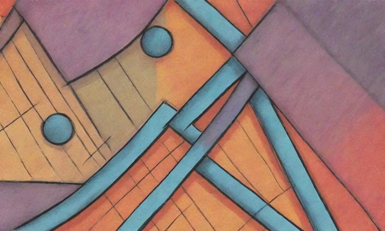 Un diseño visualmente atractivo combina líneas, colores y texturas para resaltar un análisis SWOT