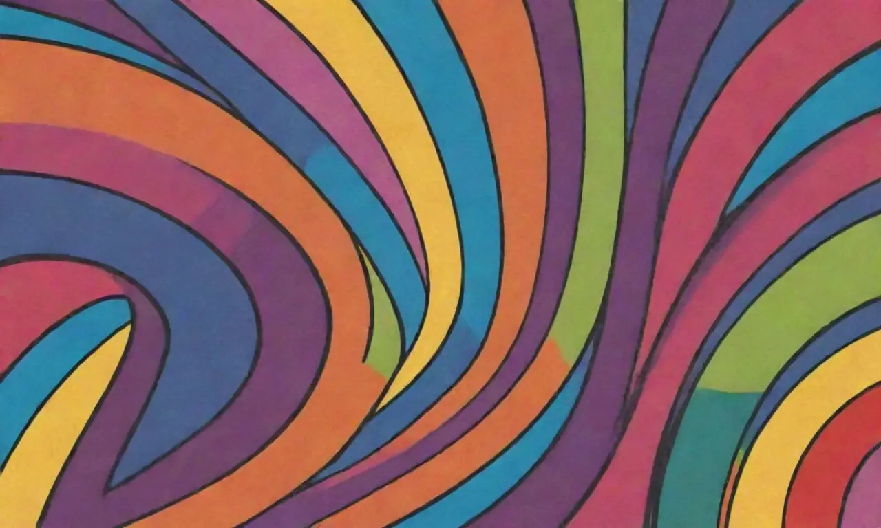 Colores vibrantes y formas dinámicas crean un diseño impactante que resalta la interacción y el potencial de ingresos