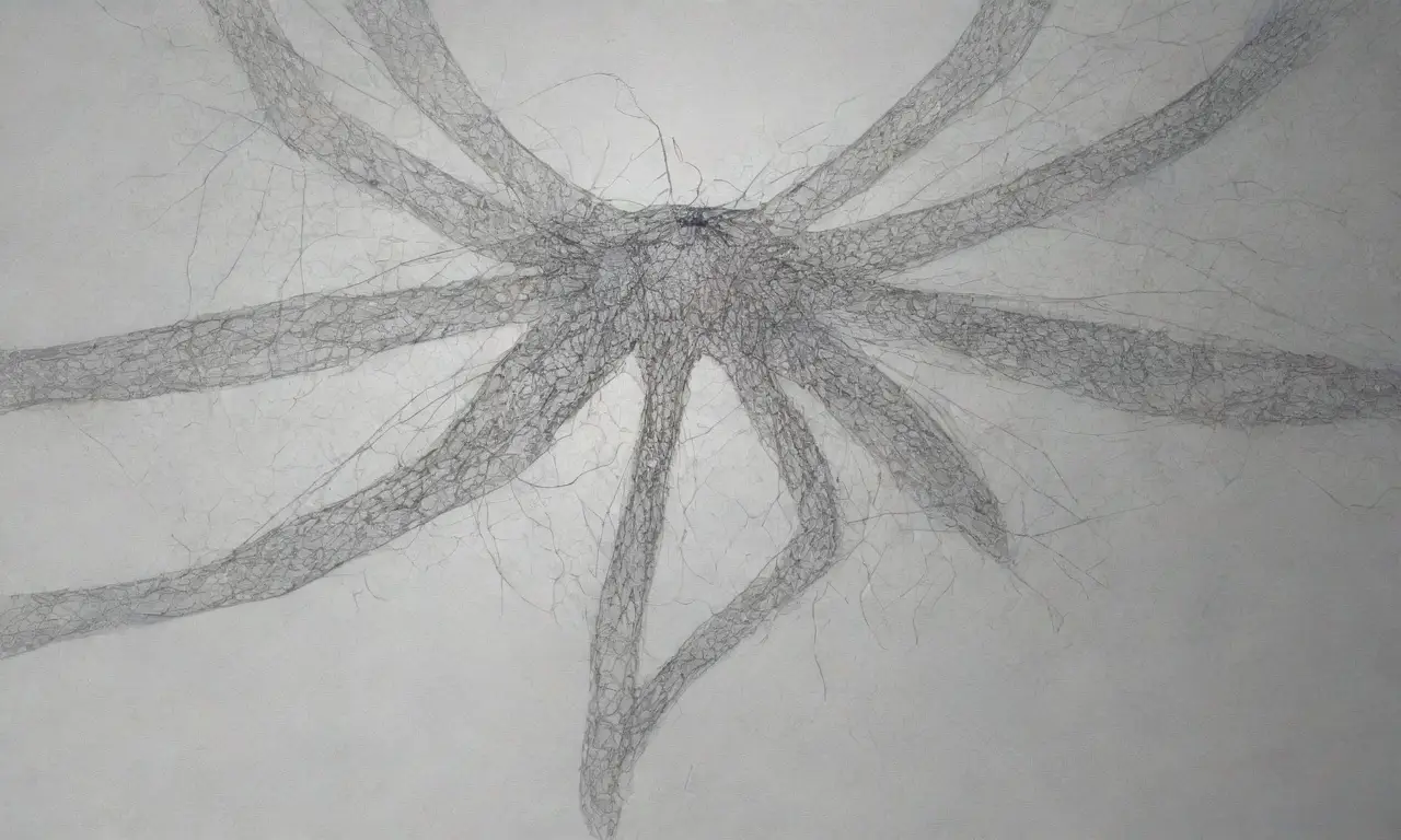 Un diseño complejo de plugins se destaca por su interconexión, sombras suaves, texturas, y colores contrastantes que sugieren funcionalidad y usabilidad