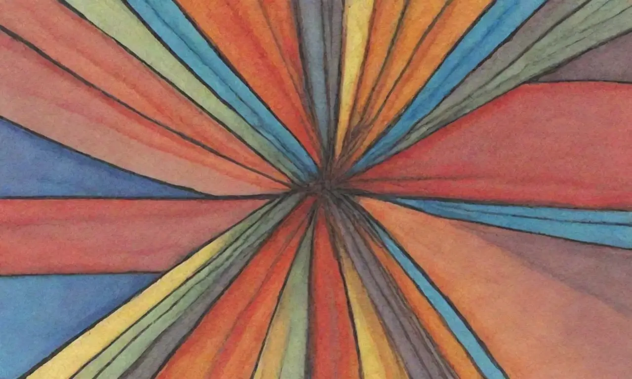 Una composición dinámica y rica en texturas, colores y formas que invita a la exploración
