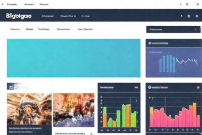 Una interfaz digital atractiva y moderna