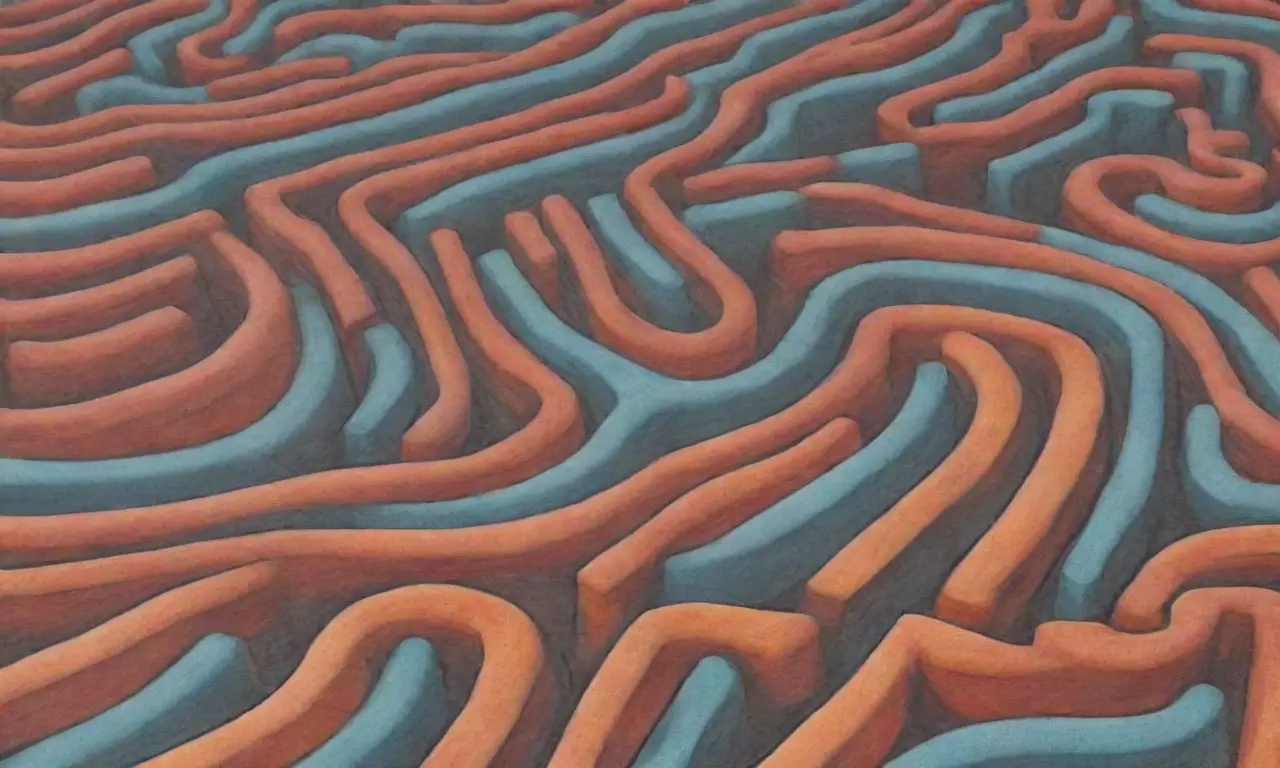 Un diseño complejo combina líneas, sombras y texturas para transmitir ideas y guiar la atención del espectador