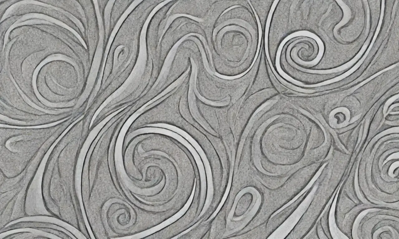 Una composición dinámica y equilibrada que combina líneas, texturas y colores para atraer la atención y guiar la mirada