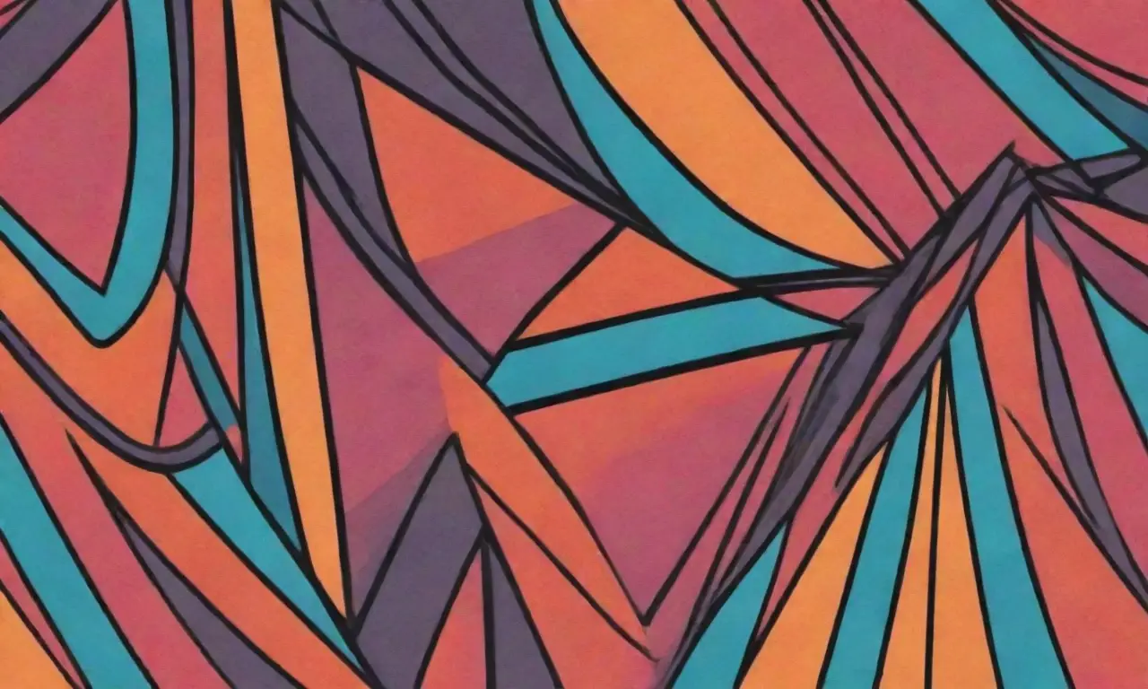 Un diseño vibrante y dinámico combina líneas, sombras, colores y texturas para atraer la atención