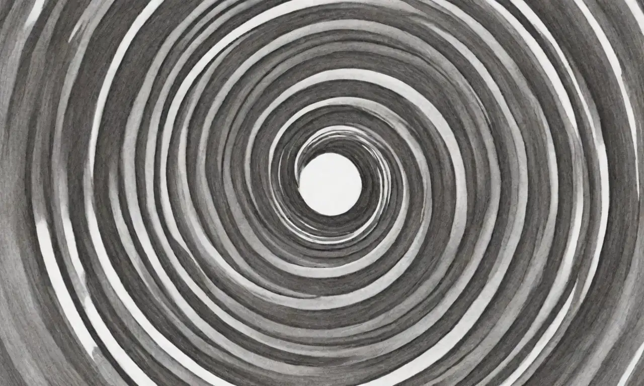 El diseño combina líneas audaces, sombras suaves, texturas intrincadas y contrastes de luz para crear una composición dinámica y rica en detalles