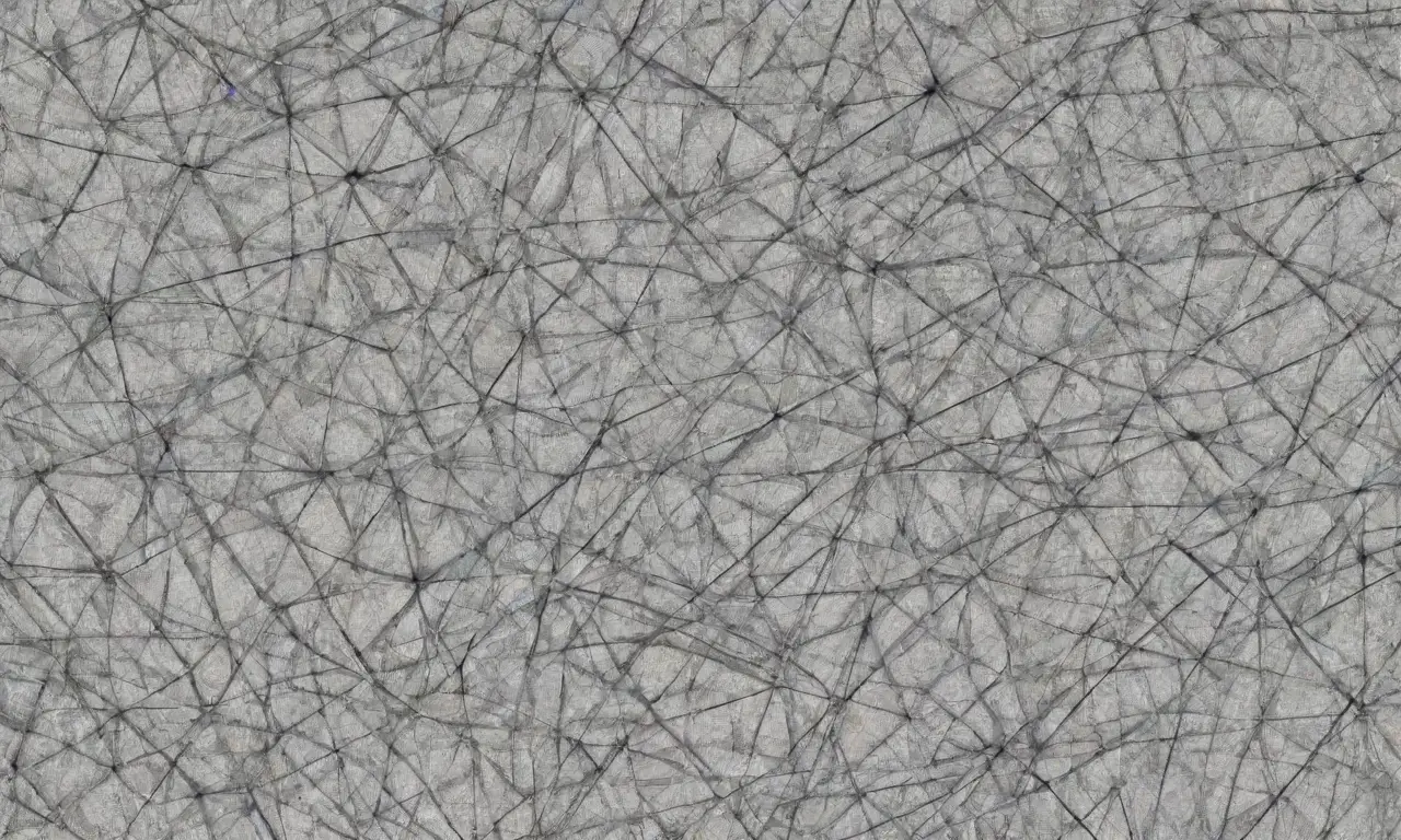 Un diseño complejo combina líneas intrincadas, sombras suaves y patrones texturizados para crear profundidad y jerarquía visual