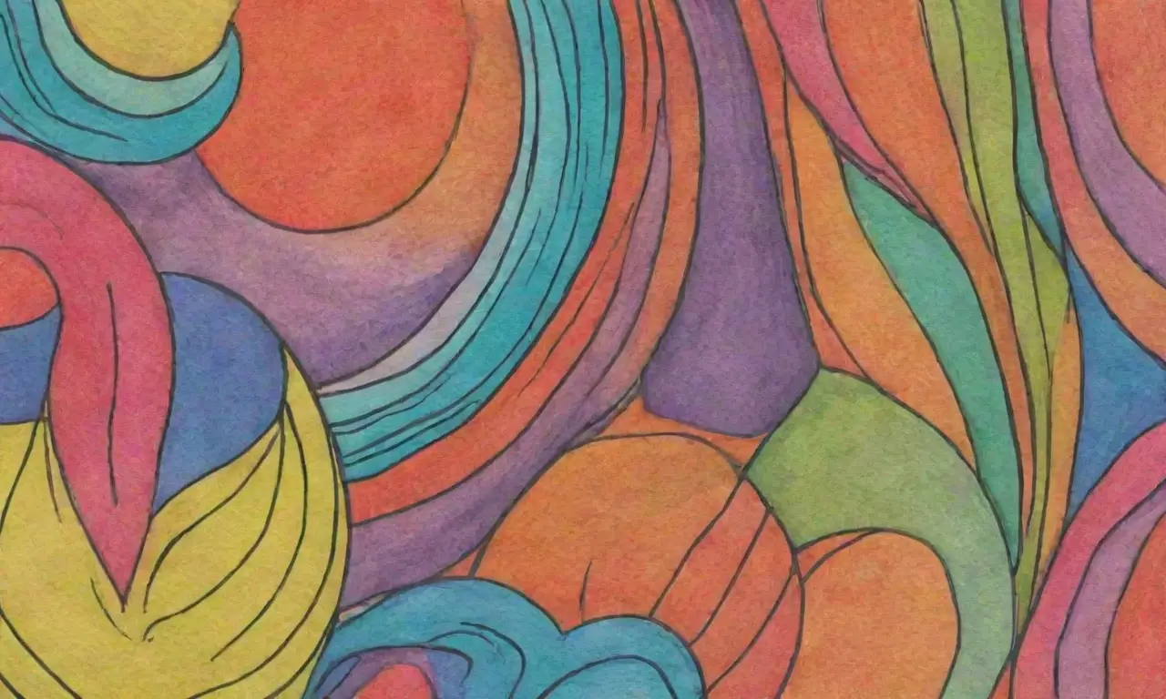 Colores brillantes y suaves, líneas audaces, texturas cálidas y patrones intrincados crean una composición dinámica y armoniosa que inspira y motiva