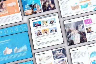 Diseño digital moderno atrae y optimiza