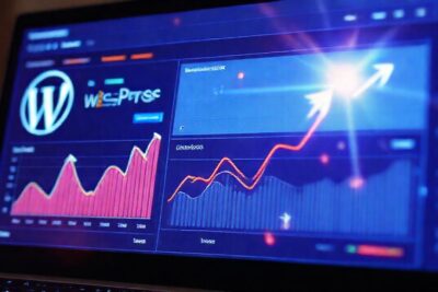 WordPress presenta datos digitales profesionales y atractivos