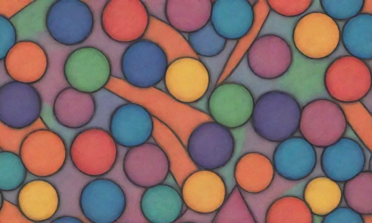 El diseño combina líneas, colores y texturas para crear profundidad, interés y estructura