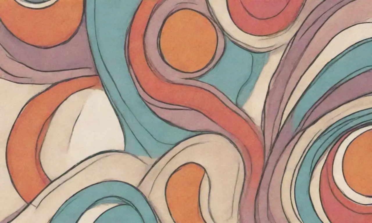 El diseño combina líneas audaces, sombras suaves y colores contrastantes para crear una experiencia visual dinámica y atractiva