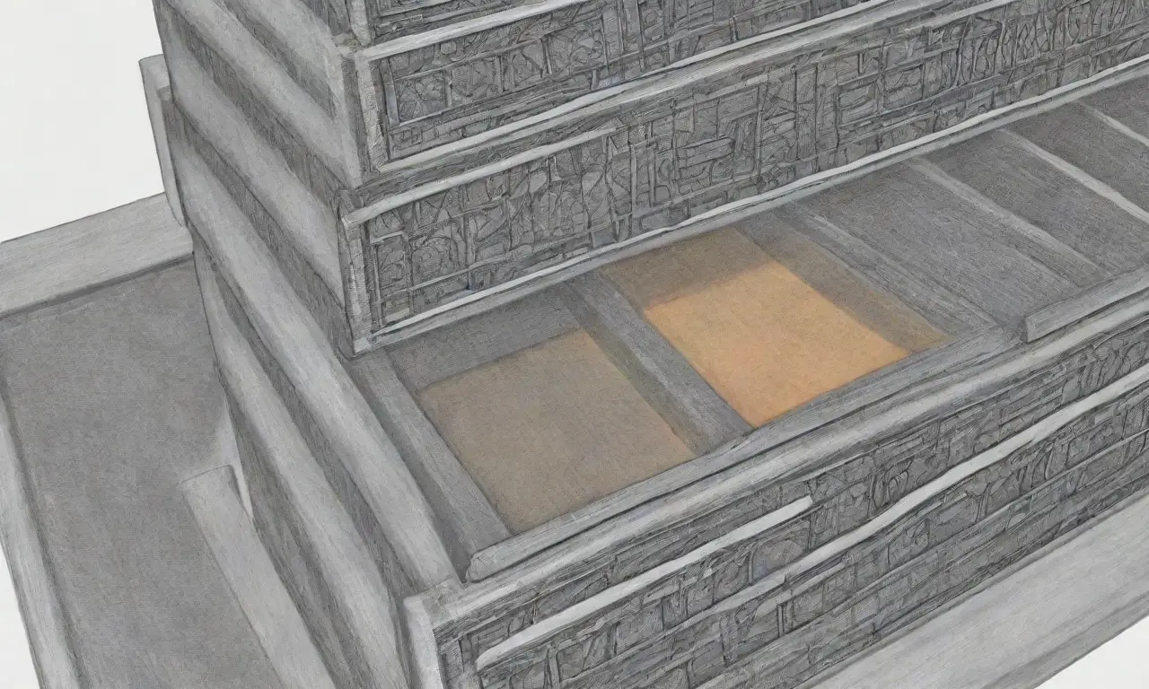 El diseño combina líneas intrincadas, sombras suaves y texturas contrastantes para representar estructuras de servidores con un enfoque profesional